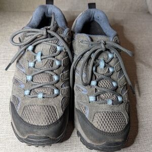 Merrell Gray and Blue Athletic Shoes